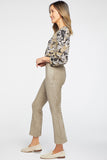 NYDJ Slim Bootcut Pull-On Pants In Stretch Faux Suede - Saddlewood