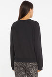 NYDJ Raglan Sweatshirt Forever Comfort™ Collection - Black