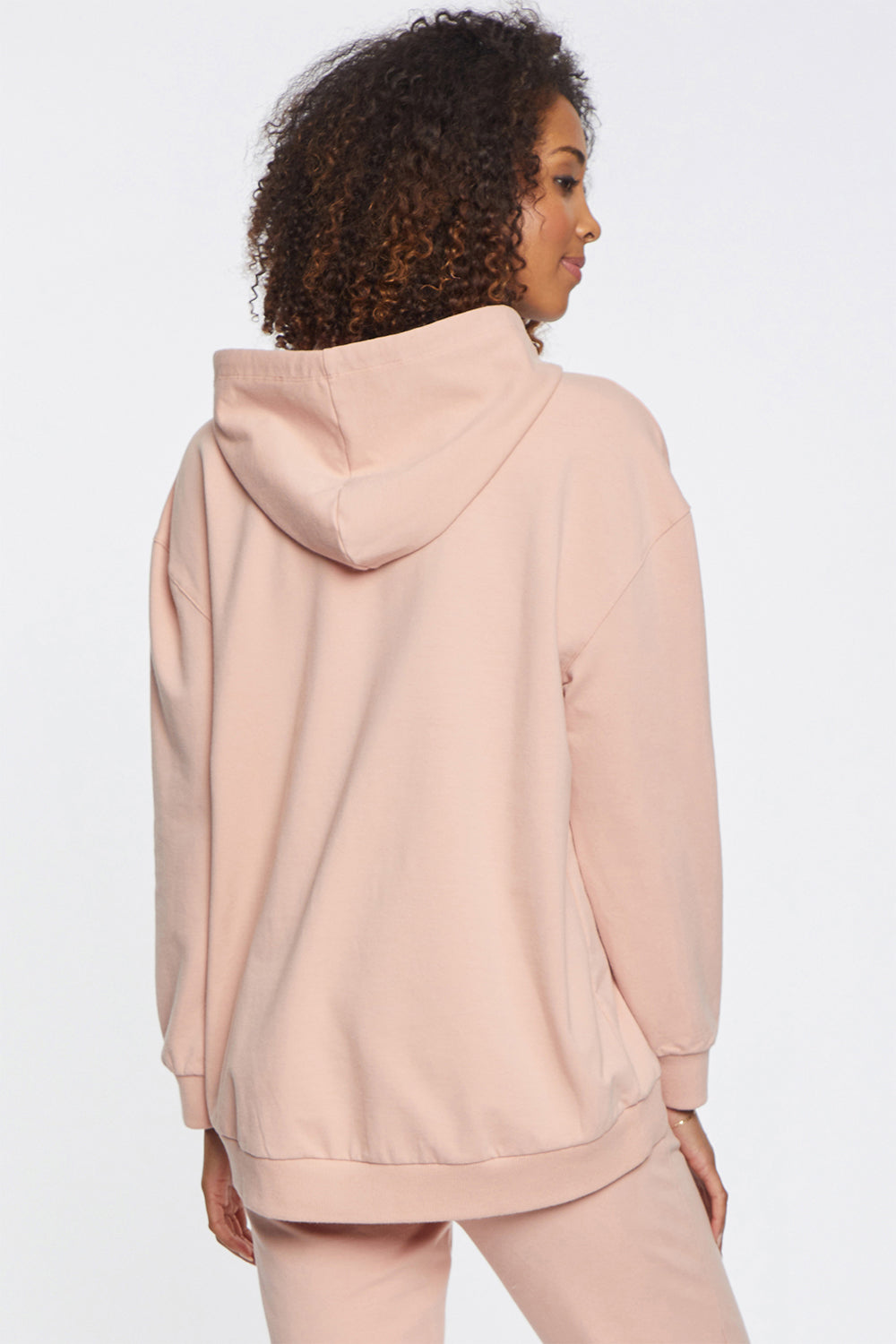NYDJ Oversized Pullover Hoodie Forever Comfort™ Collection - Mauvette