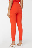 NYDJ Drawstring Jogger Pants Forever Comfort™ Collection - Orange Poppy