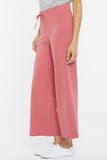 NYDJ Drawstring Wide Leg Ankle Pants Forever Comfort™ Collection - Slate Rose