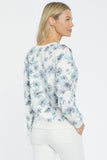 NYDJ Basic Sweatshirt Forever Comfort™ Collection - Waterford Floral
