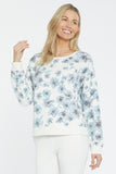 NYDJ Basic Sweatshirt Forever Comfort™ Collection - Waterford Floral
