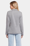 NYDJ Sweatshirt Blazer Forever Comfort™ Collection - Light Heather Grey