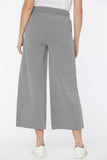 NYDJ Drawstring Wide Leg Pants Forever Comfort™ Collection - Light Heather Grey
