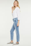 NYDJ Margot Girlfriend Jeans With Roll Cuffs - Quinta