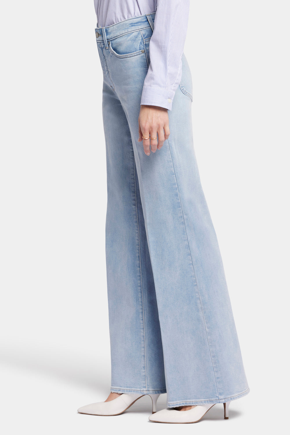 NYDJ Mia Palazzo Jeans  With High Rise - Westminster