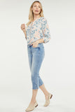 NYDJ Chloe Capri Jeans With Side Slits - Quinta