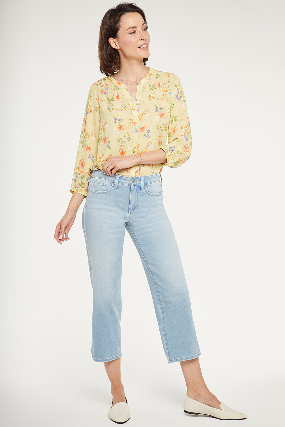 NYDJ Relaxed Piper Crop Jeans  - Hollander