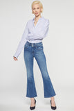 NYDJ Ava Flared Jeans  With High Rise And Paneled Waistband - Lovesick