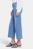 NYDJ Teresa Wide Leg Ankle Jeans With Contoured Inseams - Everly