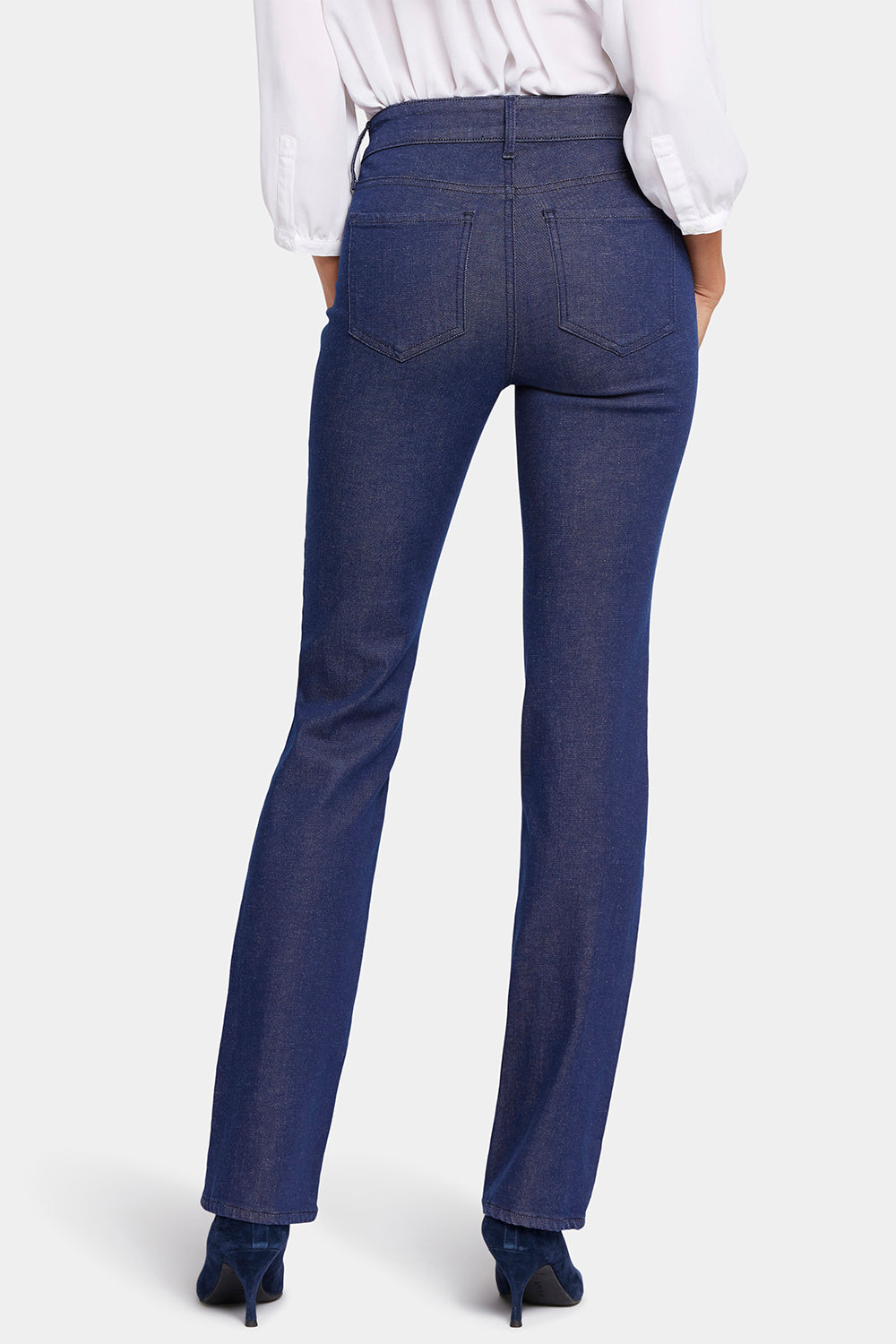 NYDJ Marilyn Straight Jeans In IndigoLast™ Denim - Endless Blue