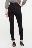 NYDJ Super Skinny Ankle Pull-On Jeans In SpanSpring™ Denim With Side Slits - Black