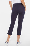 NYDJ Chloe Skinny Capri Jeans In BlueLast™ Denim With Roll Cuffs - Dark Rinse