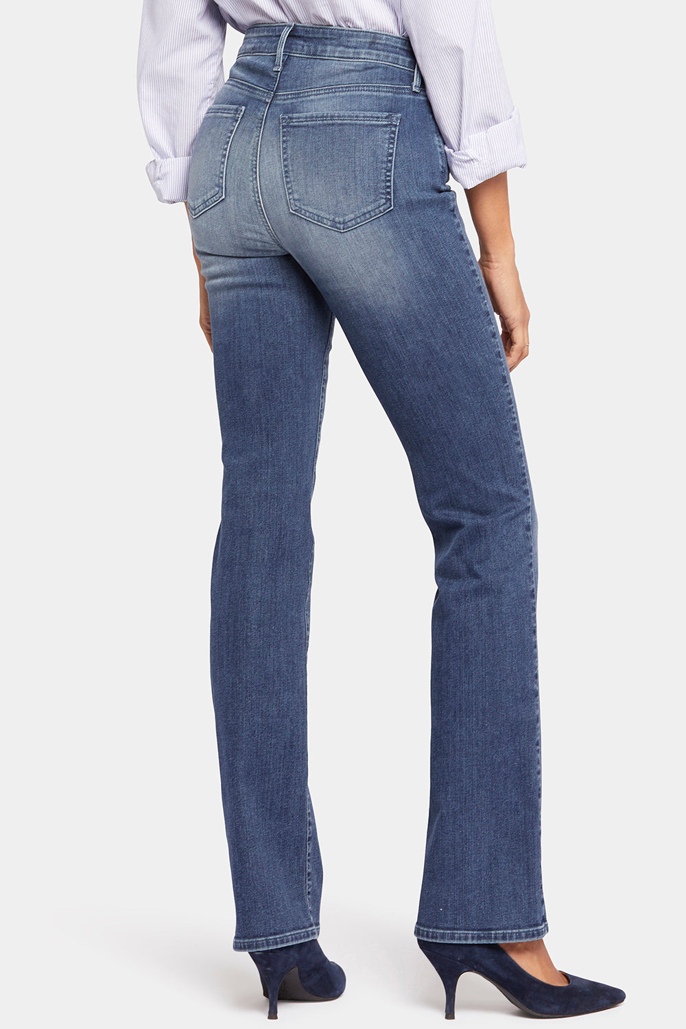 NYDJ Barbara Bootcut Jeans In Long Inseam  - Landslide