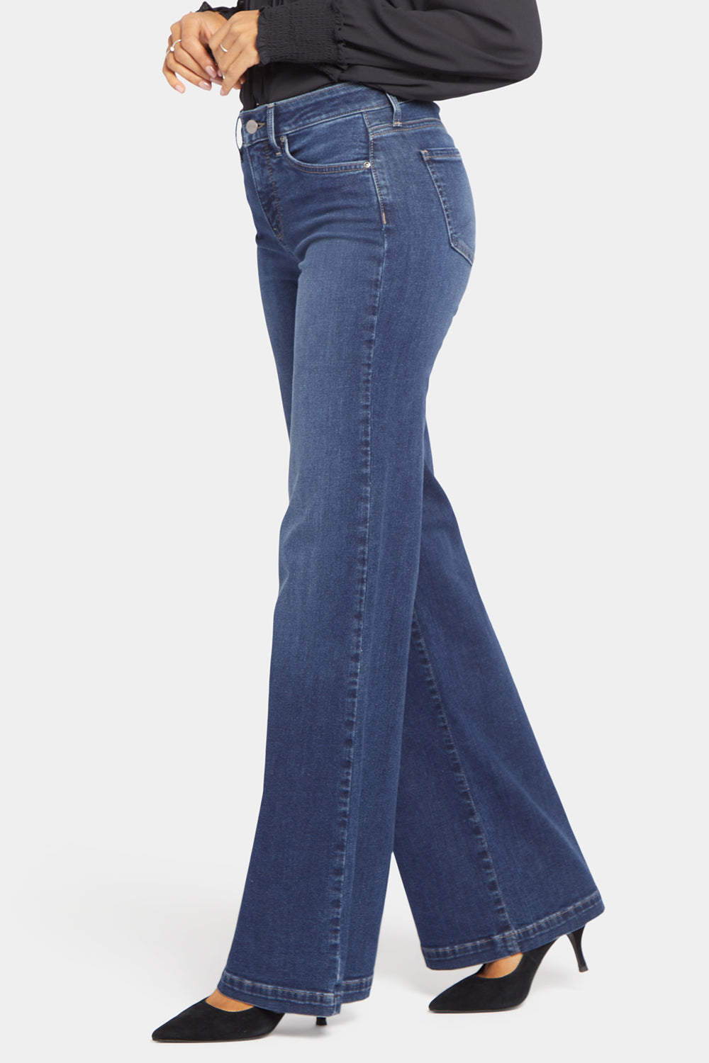 NYDJ Teresa Wide Leg Jeans  - Crockett