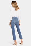 NYDJ Sheri Slim Ankle Jeans With Frayed Hems - Sweetbay