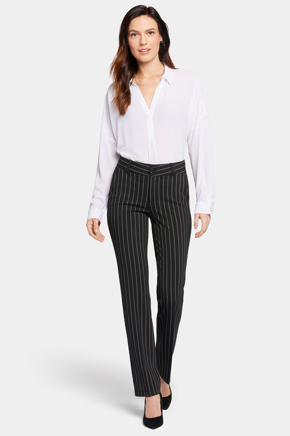NYDJ Classic Trouser Pants Sculpt-Her™ Collection - Provo Stripe