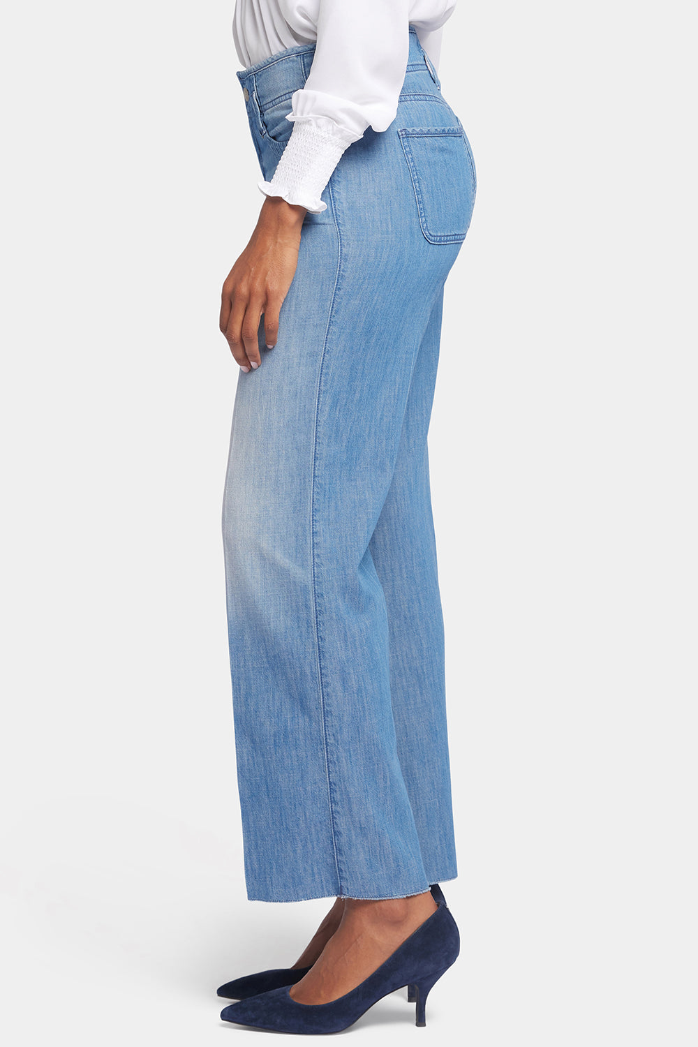 NYDJ Teresa Wide Leg Jeans With High Rise - Everly