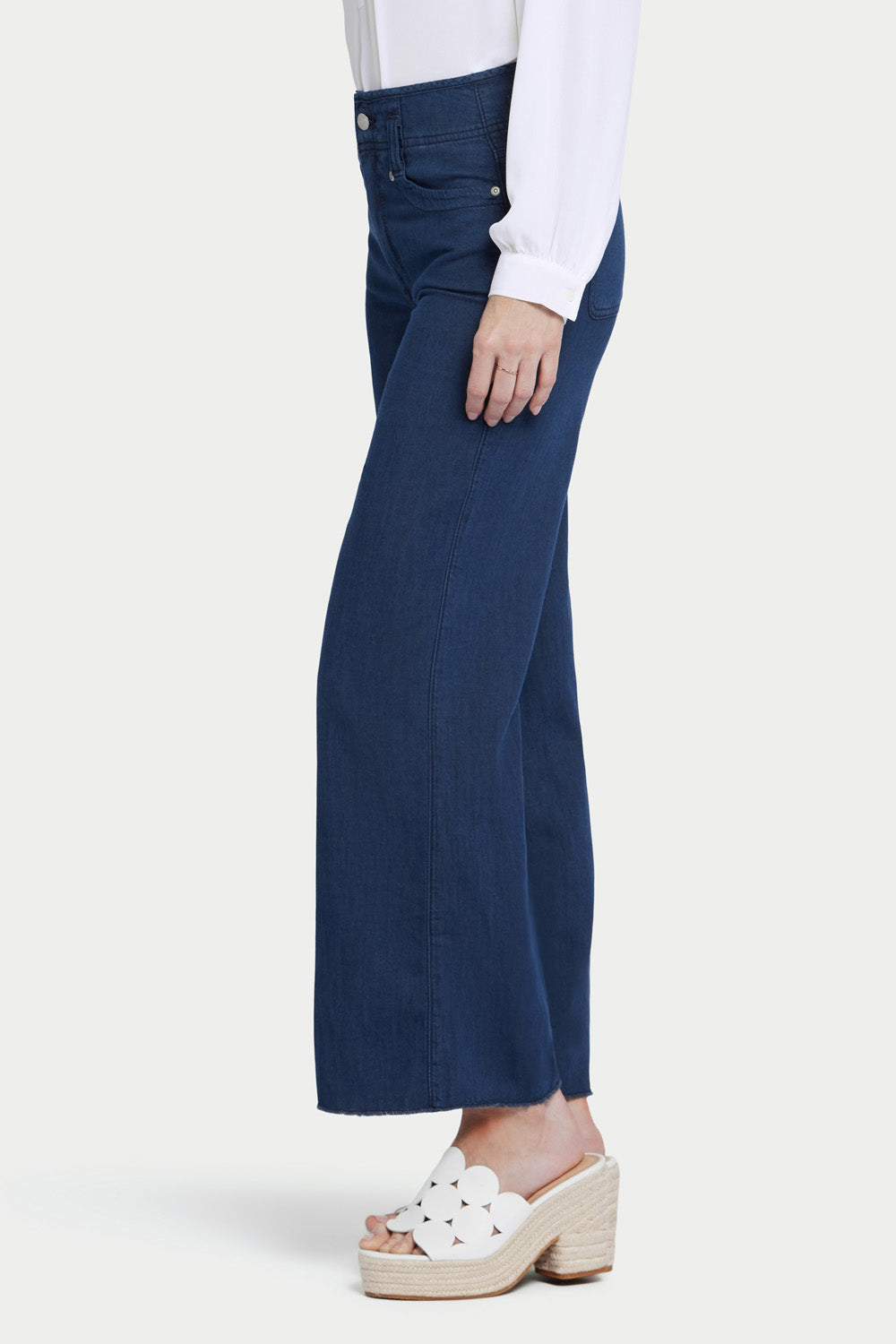 NYDJ Teresa Wide Leg Jeans With High Rise - Serendipity