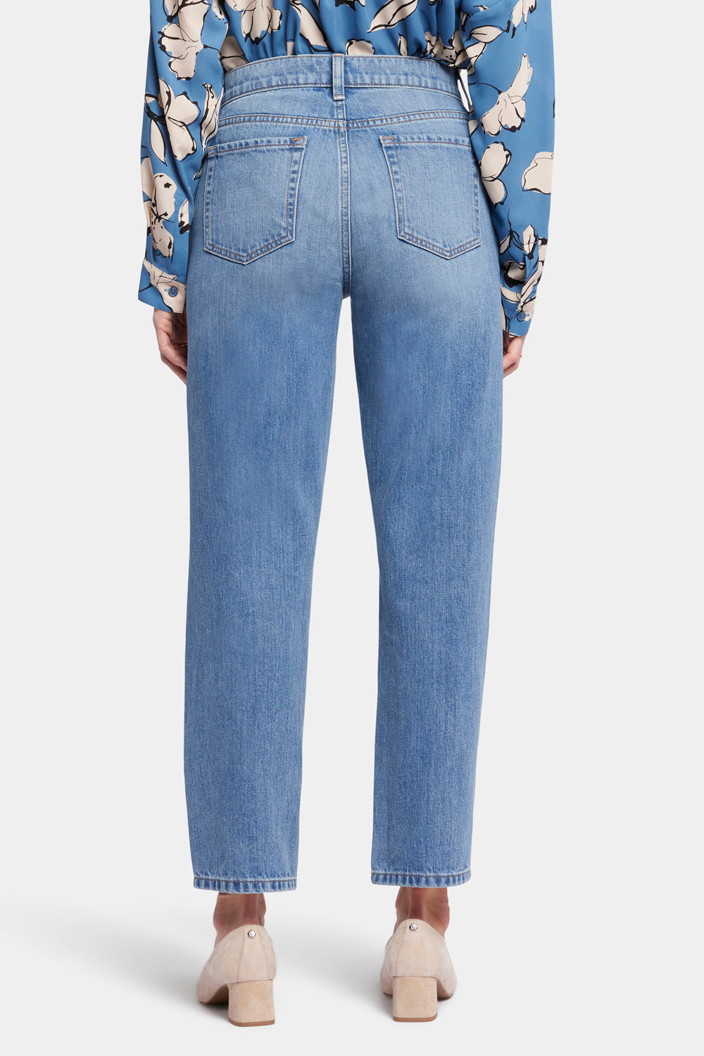 NYDJ Charlotte Relaxed Jeans In Rigid Denim With Super High Rise - Piccadilly