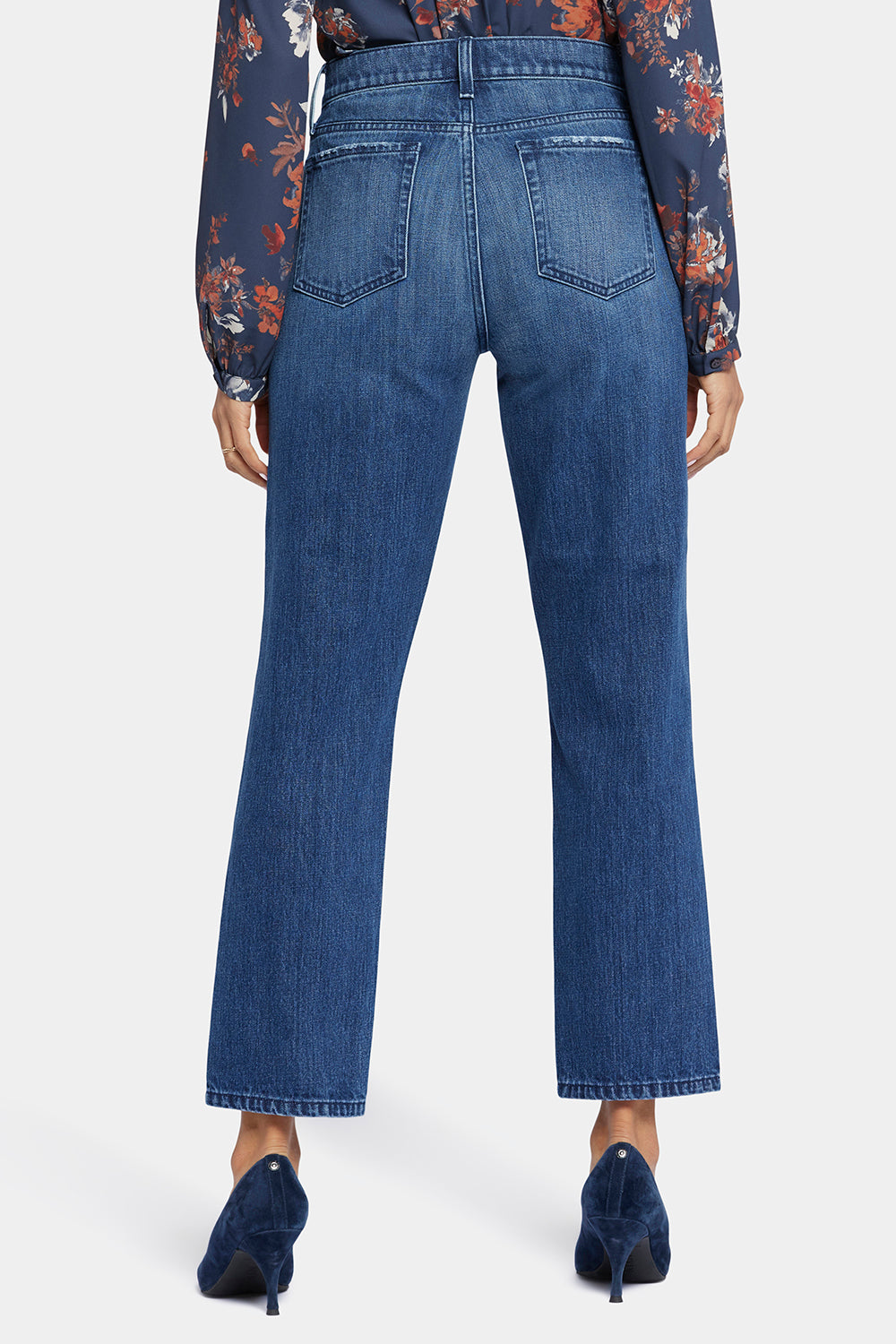 NYDJ Charlotte Relaxed Jeans In Rigid Denim With Super High Rise - Riverwalk