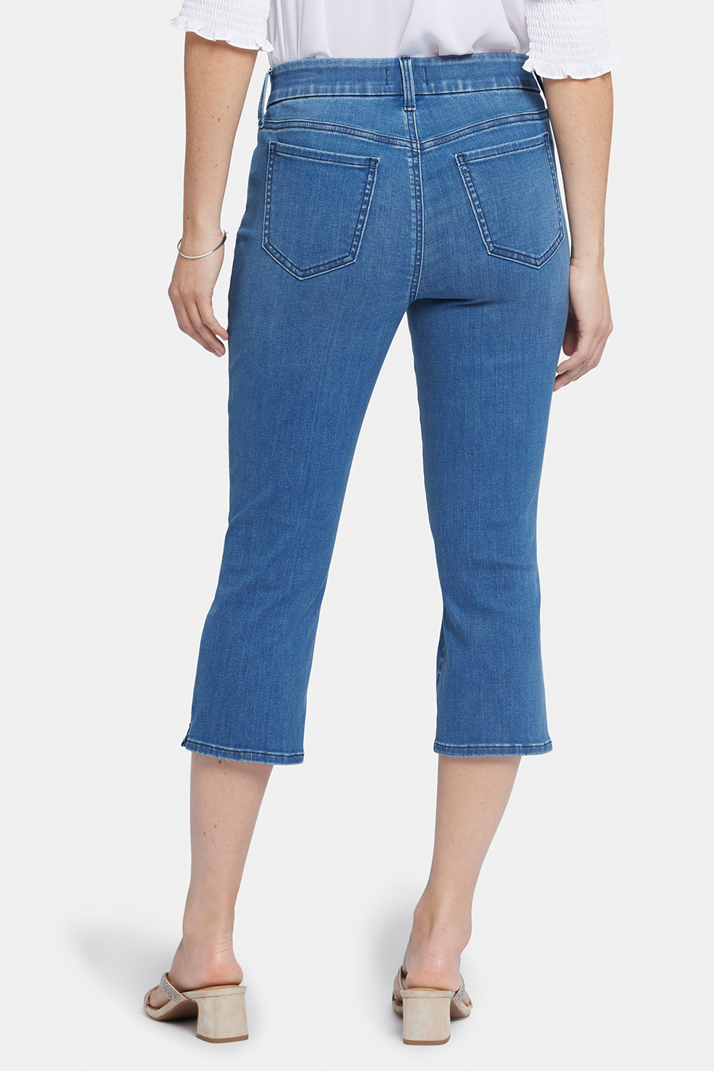 NYDJ Waist-Match™ Slim Straight Crop Jeans  - Contented