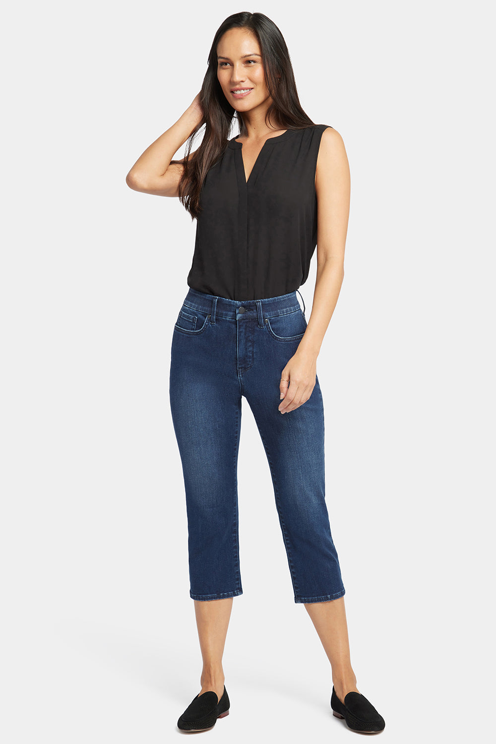 NYDJ Waist-Match™ Slim Straight Crop Jeans  - Prospect