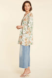 NYDJ Silk Reversible Kimono STATEMENT NYDJ™ La Romantique Collection - Eleonora Florentine
