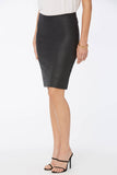 NYDJ Pull-On Pencil Skirt  - Jet Black