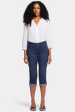 NYDJ Marilyn Straight Crop Jeans With Cuffs - Inspire