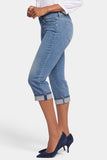 NYDJ Marilyn Straight Crop Jeans With Cuffs - Upbeat