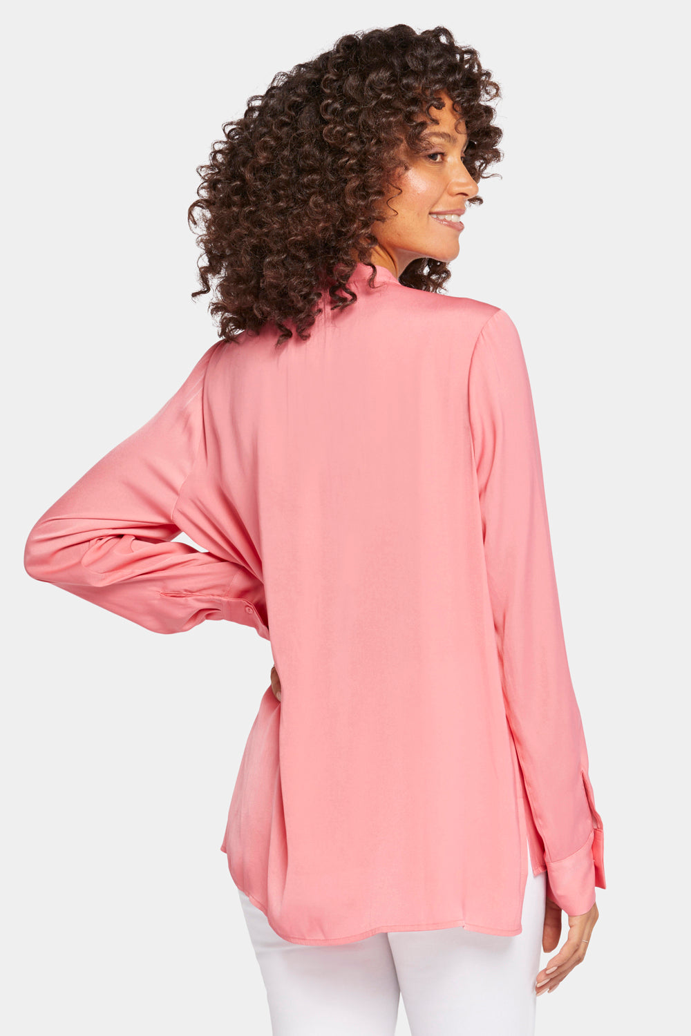 NYDJ Melody Blouse  - Pink Punch