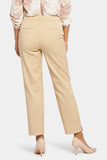 NYDJ Relaxed Ankle Trouser Pants In Stretch Twill - Cashmere