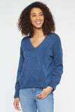 NYDJ V-Neck Sweater  - Deja Blu