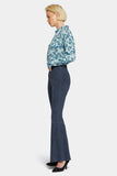 NYDJ Stretch Suede Flared Pants STATEMENT NYDJ™ - Oxford Navy