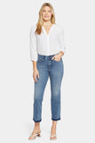 NYDJ Marilyn Straight Ankle Jeans In Petite In Cool Embrace® Denim With High Rise And Released Hems - Fantasy