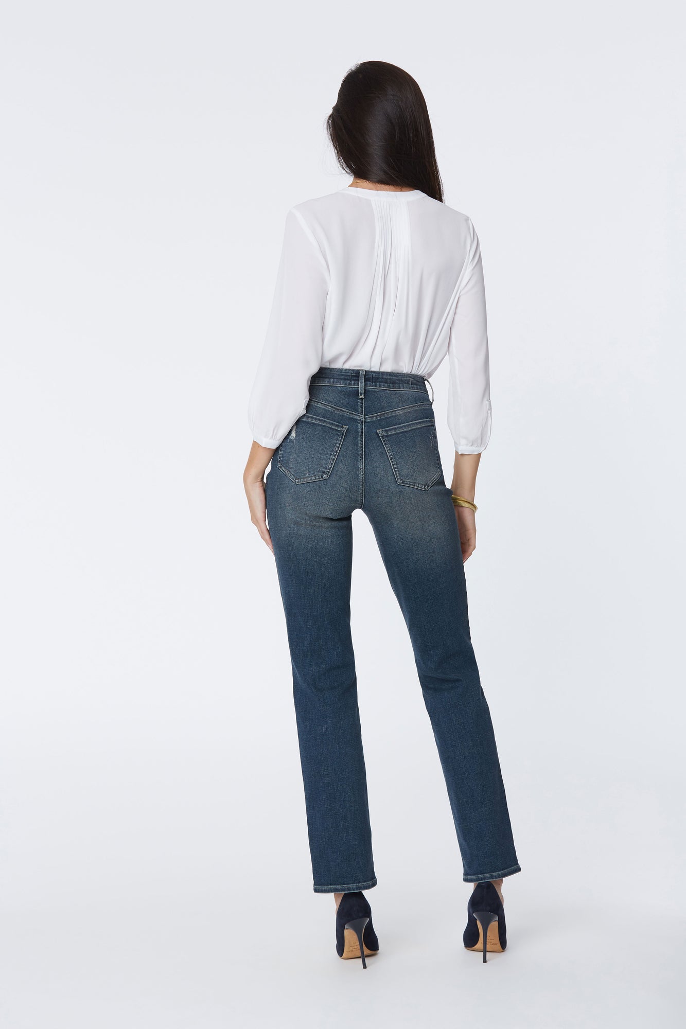 NYDJ Relaxed Straight Jeans In Petite  - Vitality
