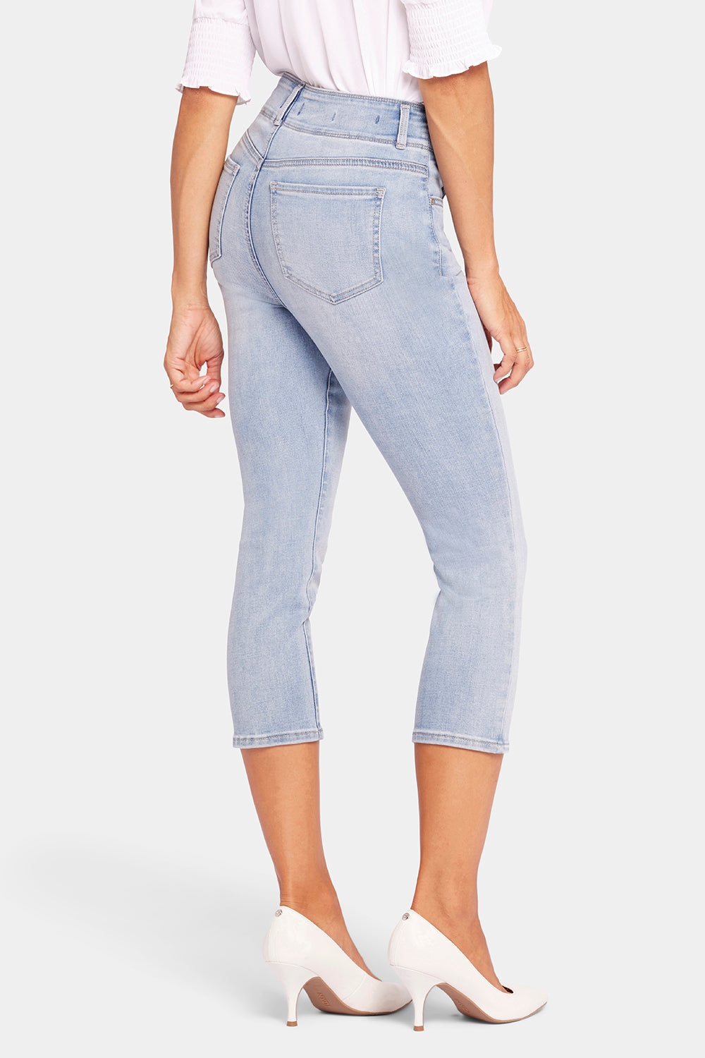 NYDJ Ami Skinny Capri Jeans In Petite With High Rise - Afterglow