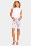 NYDJ Briella 10 Inch Denim Shorts In Petite  - Becca Bouquet