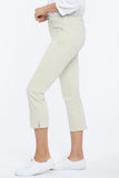 NYDJ Chloe Capri Jeans In Petite With Side Slits - Feather