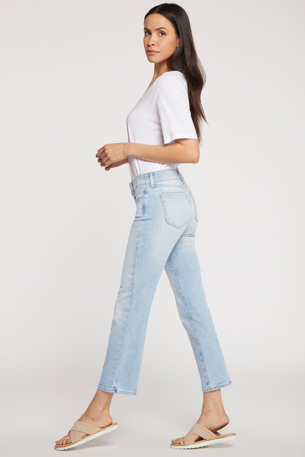 NYDJ Marilyn Straight Ankle Jeans In Petite  - Conway