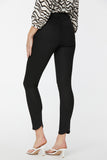 NYDJ Ami Skinny Ankle Jeans In Petite In BlackLast™ Denim With Back Zippers - Black Rinse