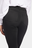 NYDJ Ami Skinny Jeans In Petite In BlackLast™ Denim With High Rise - Black Rinse