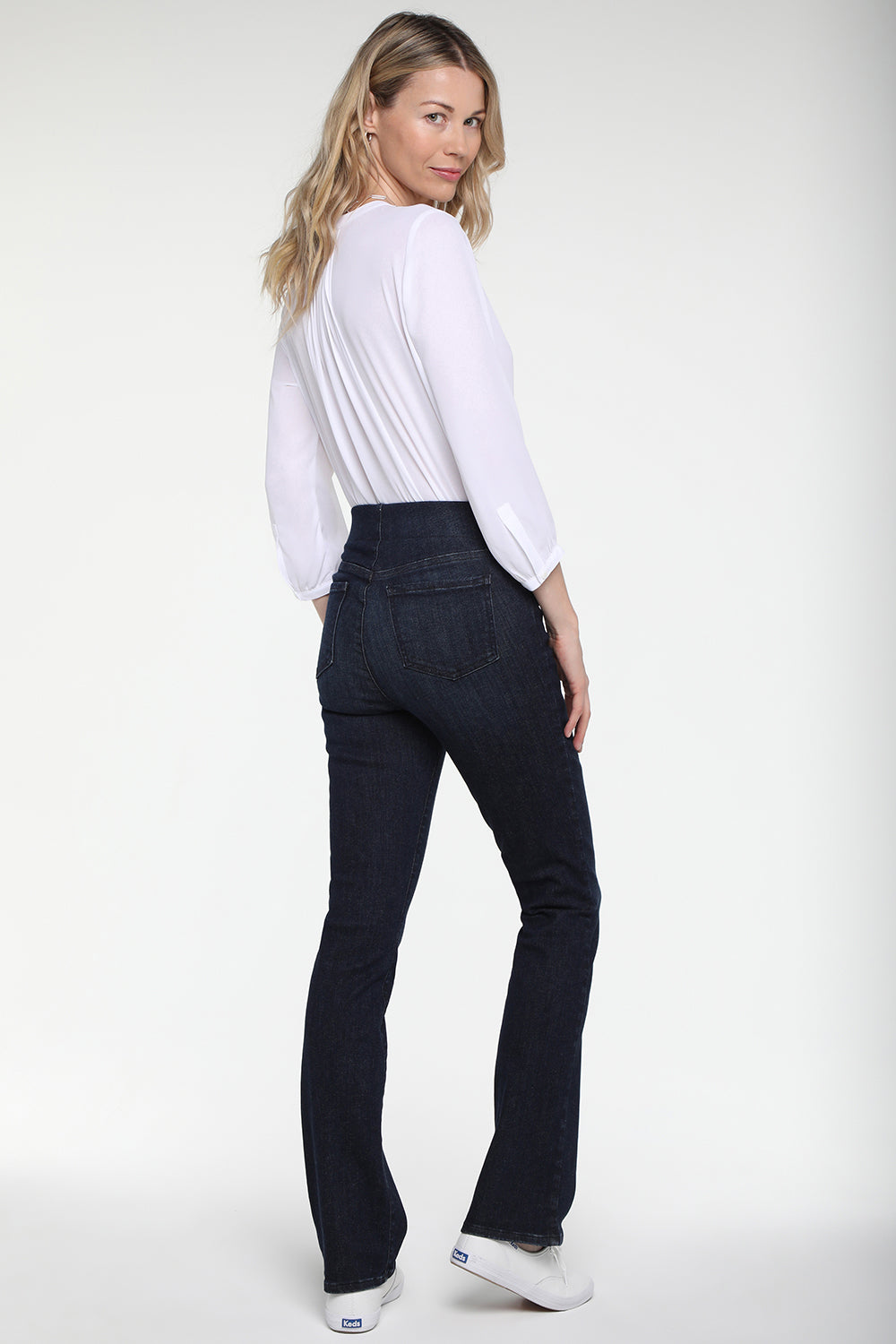 Slim Bootcut Pull-On Jeans In Petite In SpanSpring™ Denim - Decker Blue