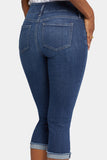 NYDJ Chloe Capri Jeans In Petite With Cuffs - Crockett