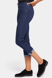 NYDJ Chloe Capri Jeans In Petite With Cuffs - Mystique