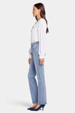 NYDJ Marilyn Straight Jeans In Petite  - Thistle Falls