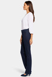 NYDJ Marilyn Straight Jeans In Petite With Short 28" Inseam - Rinse