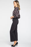 NYDJ Waist-Match™ Relaxed Flared Jeans In Petite  - Black Rinse